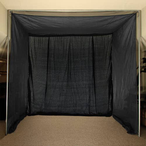 Cimarron 5x10x10 Clubhouse Golf Net and Complete Snap Pin Frame