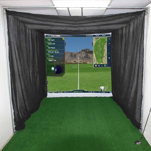 Cimarron Masters Tour Simulator Golf Net