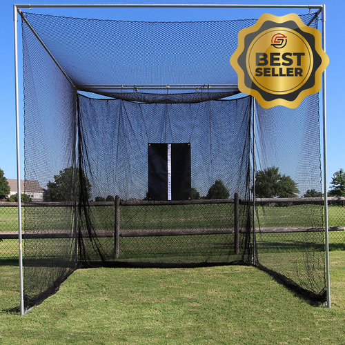 Cimarron 20x10x10 Masters Golf Net with Frame Kit