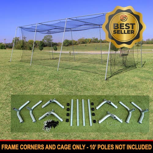 Cimarron 55x12x12 #24 Batting Cage & Frame Corners