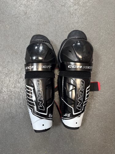 Senior CCM Next 14" Shin Pads (Used)