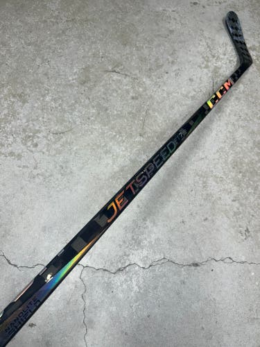 75 Flex P90TM Senior CCM Jetspeed FT7 Pro Left Hand Hockey Stick Pro Stock (Used)