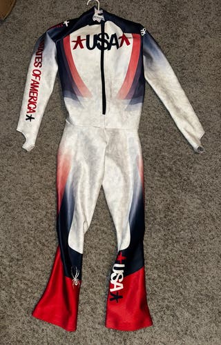 New United States Olympic Spyder Us Ski Team Ski Suit