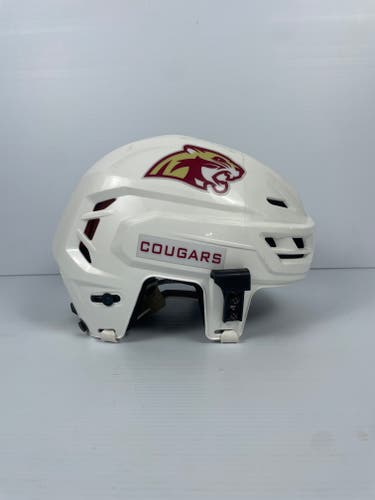 Used Medium CCM Tacks 710 Helmet - White