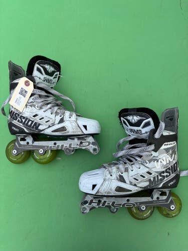 Intermediate Mission Inhaler WM03 Inline Skates Wide Width Size 4