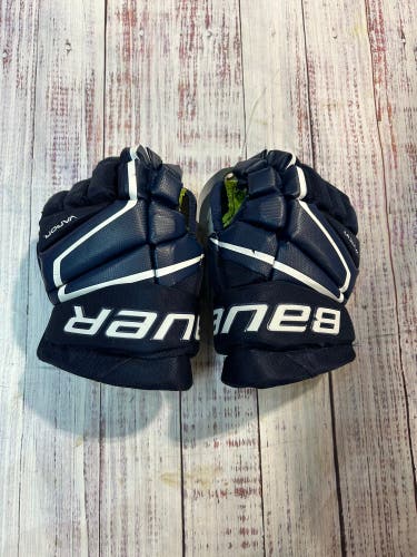Blue Junior Bauer Vapor 3X Gloves 11" (Used)