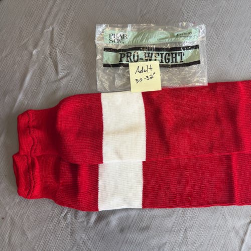 Red Senior Large Socks (New)