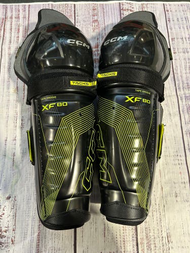 Senior CCM Tacks XF80 Shin Pads 14" (New)