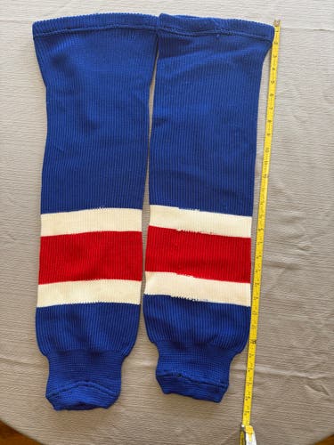 Blue Large Socks 28" (Rangers) (New)