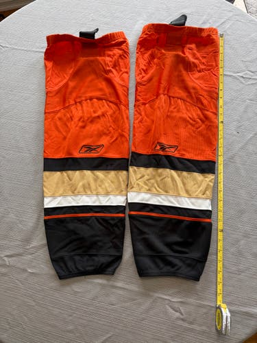 Orange Senior Large Reebok Socks 29" (New)