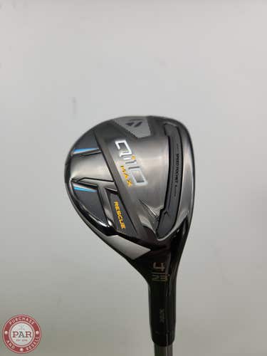 2024 TAYLORMADE QI10 MAX RESCUE 4 HYBRID 23* REG FUJI SPEEDER NX 50-R +HC DEMO