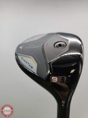 CALLAWAY QUANTUM MINI SPINNER 9 WOOD 24* REG PROJECTX DENALI FROST 60G +HC DEMO