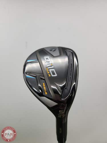 2024 TAYLORMADE QI10 MAX RESCUE 5 HYBRID 27* REG FUJI SPEEDER NX 50-R +HC DEMO