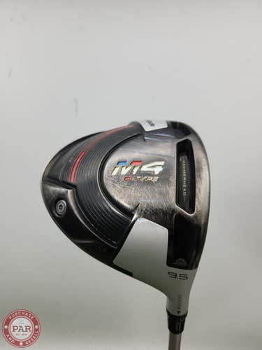 2018 TAYLORMADE M4 D TYPE DRIVER 9.5* SENIOR MATRIX WHITE TIE MFS X5 45-A +HC GO