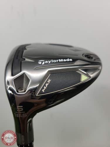 LEFTY 2025 TAYLORMADE QI35 MAX 5 WOOD 18.5* REG TM REAX 45 DEMO