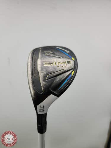 LEFTY 2021 TAYLORMADE SIM2 MAX 4 HYBRID 22* LADIES ALDILA NV 45 +HC GOOD