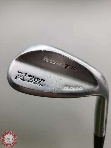 2010 MIZUNO MP T10 WHITE SATIN WEDGE 60* WEDGEFLEX TT DYNAGOLD 35" GOOD