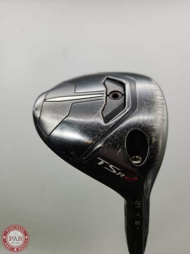 2023 TITLEIST TSR2 7 WOOD 21* REG PROJECTX HZRDUS CB RED 60 GOOD