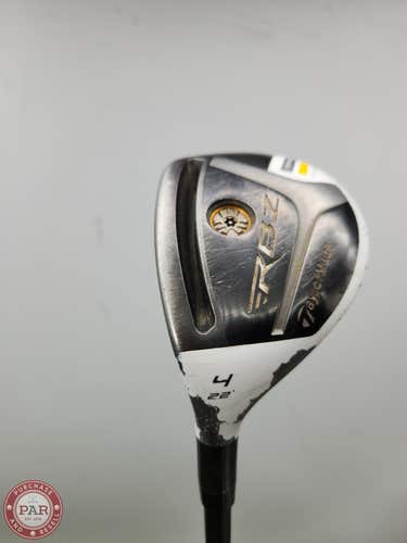 LEFTY 2014 TAYLORMADE RBZ STAGE 2 4 HYBRID 22* REG TM ROCKETFUEL GOOD