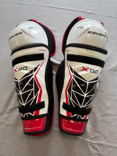 Senior Bauer Vapor X80 15" Shin Pads (New)
