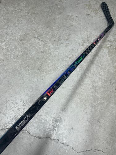 80 Flex P92 Senior CCM RibCor Trigger 9 Pro Left Hand Hockey Stick Pro Stock (Used)