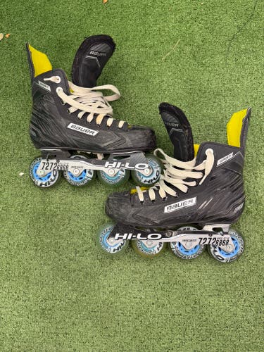Junior Bauer RH Dart Inline Skates Size 4 (Used)