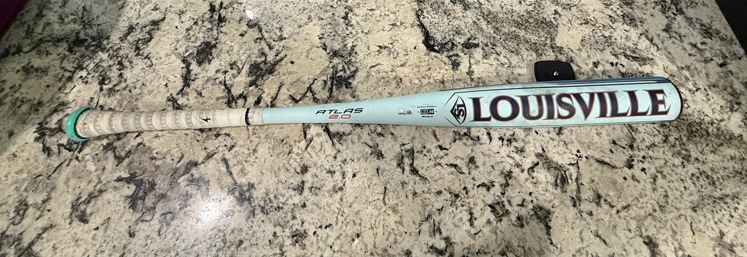 2027 Louisville Slugger Atlas Alloy BBCOR Certified Bat (-3) 31 oz 34" (Used)