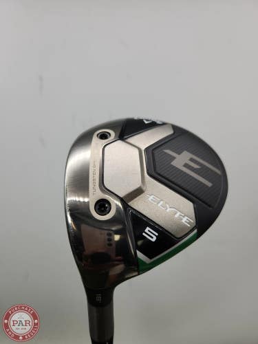 LEFTY 2025 CALLAWAY ELYTE 5 WOOD 18* SENIOR MITSU VANQUISH 4-R2 +HC VERYGOOD