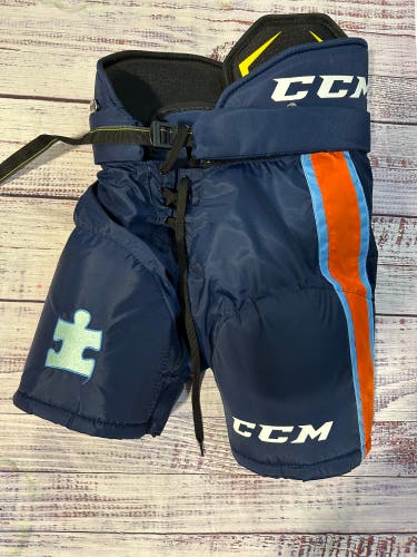 Blue Junior Small CCM Tacks 45C Hockey Pants (Used)