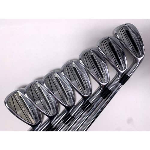 Cobra KING Tour 2023 Iron Set 4-PW Dynamic Gold X100 Tour Issue Extra Stiff RH