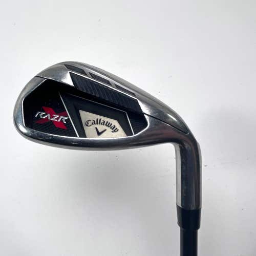 Callaway Razr X Approach Wedge AW RAZR X 65g Senior Graphite Mens RH