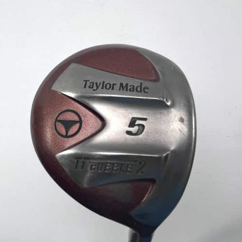 TaylorMade Ti Bubble 2 5 Fairway Wood 18* Bubble 2 S-90 90g Stiff RH