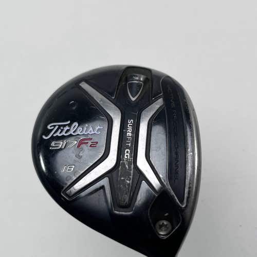 Titleist 917 F2 5 Fairway Wood 18* Diamana Blue S+70x5ct 70g Stiff RH