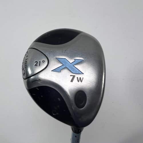 Callaway X 7 Fairway Wood 21* Fujikura Gems UltraLight 55g Ladies RH
