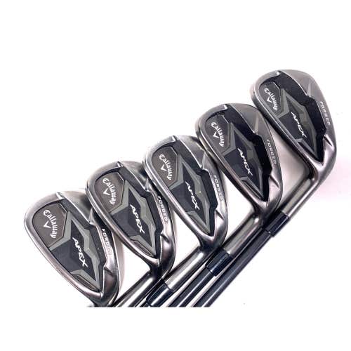 Callaway Apex Black Iron Set 5-PW Elevate VSS 95g Regular No 9 iron RH