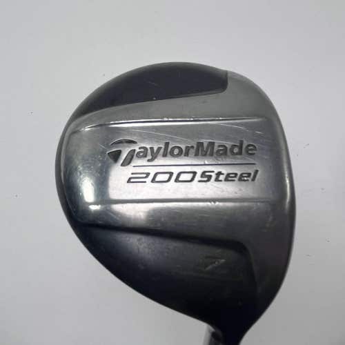 TaylorMade 200 Steel 7 Fairway Wood 21* Lite M-70 70g Senior Graphite Mens RH