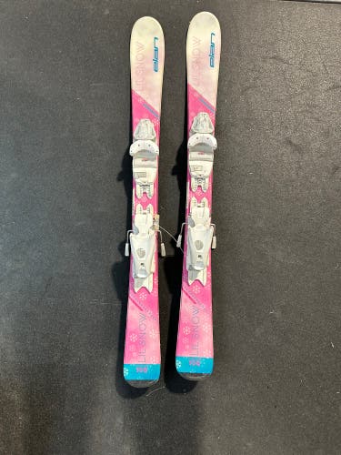 Kid's Elan Lil Snow 100 cm Skis With Bindings (Used)