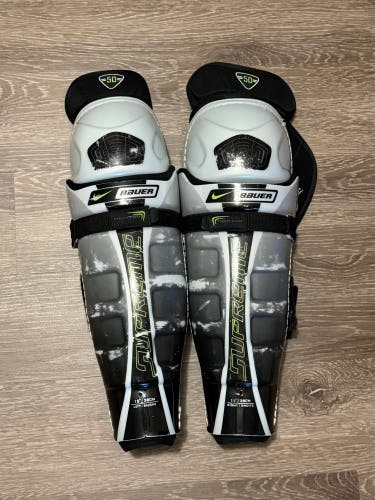 Senior Bauer Supreme 150 15" Shin Pads (Used)