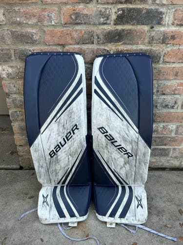 Large Bauer Vapor 2X Goalie Leg Pads (Used)