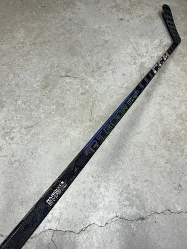 100 Flex P92M Senior CCM RibCor Trigger 9 Pro Left Hand Hockey Stick Pro Stock (Used)