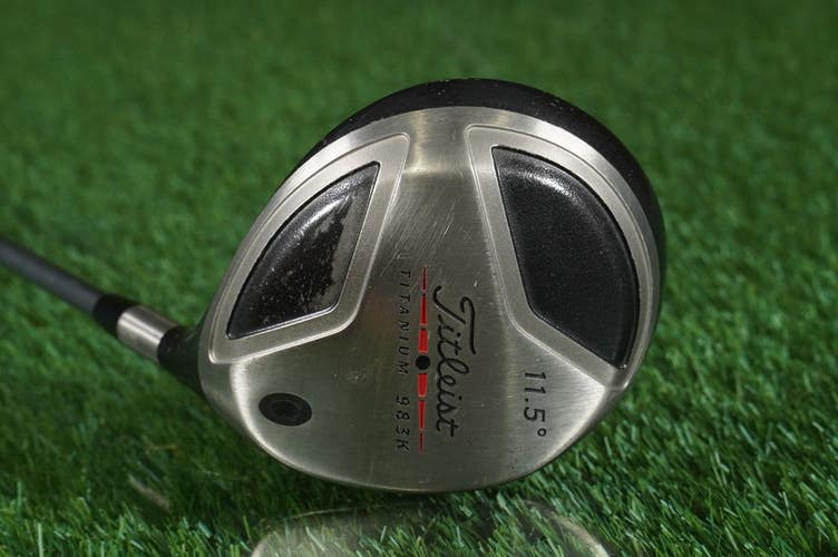 Titleist 983K 11.5 Driver Titanium 4550 SR Soft Regular Graphite Shaft RH