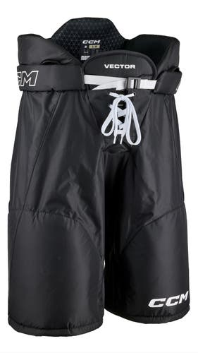 New CCM Vector Hockey Pants, Black, Sr. Large