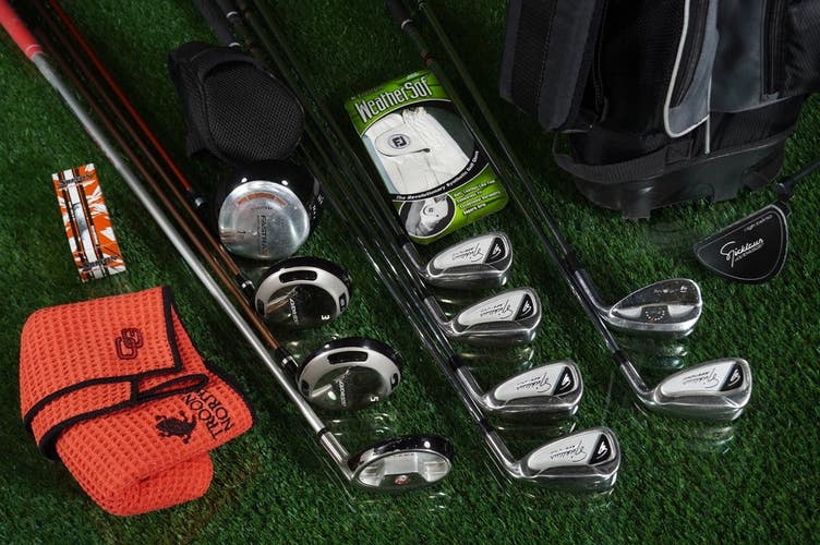 Men's 16pc. Hybrid Golf Set, Nicklaus, Taylormade,+ Right RH, Bag & Accessories!