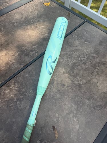 2026 Rawlings Icon Composite USSSA Certified Bat (-8) 22 oz 30" (Used)