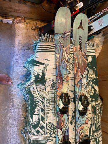 2024 Atomic 153 cm Bent Chetler 100 Skis