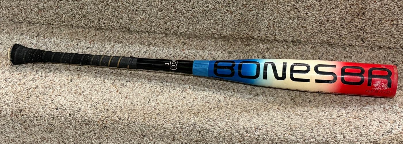 2025 Warstic Bonesaber Hybrid USABat Certified Bat (-8) 24 oz 32" (Used)