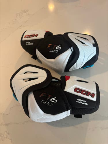 Junior Large CCM JetSpeed FT6 Pro Elbow Pads (Used)