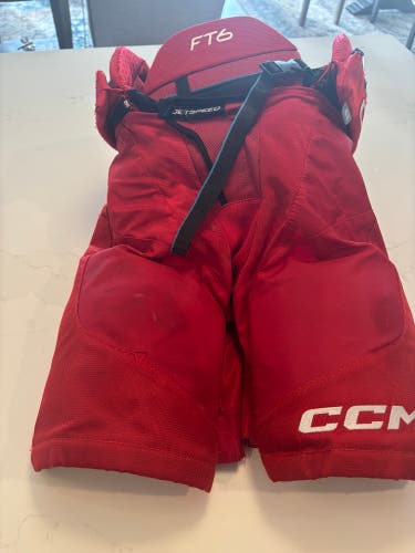 Junior Large CCM JetSpeed FT6 Hockey Pants (Used)