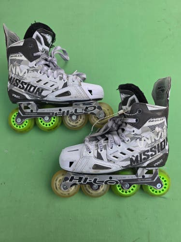 Intermediate Mission Inhaler WM03 Inline Skates Wide Width Size 4