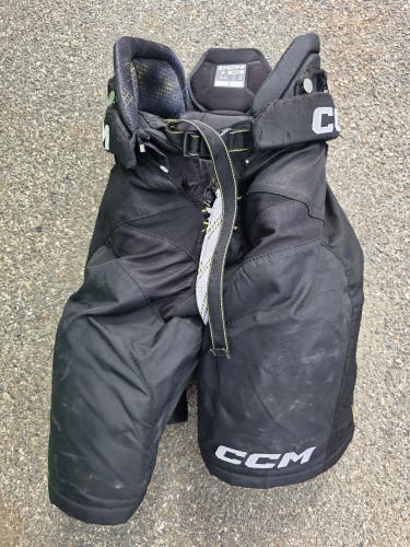 Black Senior Medium CCM Tacks XF Hockey Pants